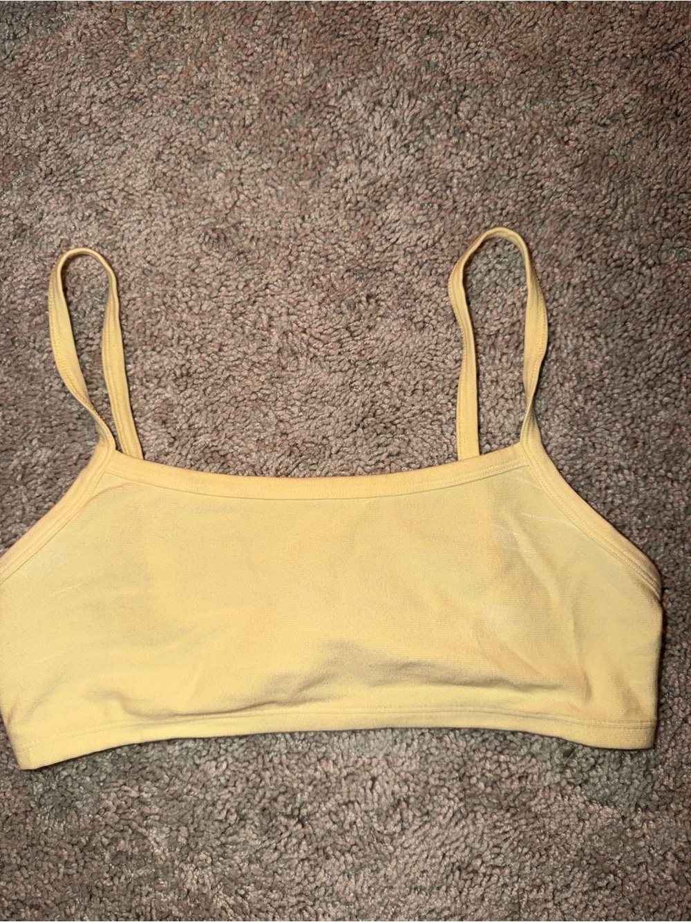 John galt yellow bralette